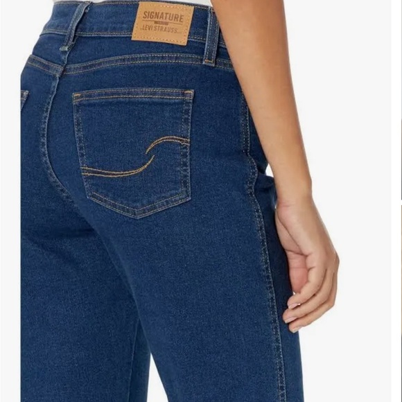 Levi’s Signature Women’s Heritage Boyfriend Jeans Sz 29 Cuffed Relaxed Timeless - Picture 3 of 10